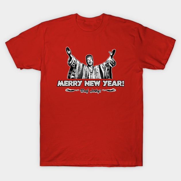 Merry New Year - Trading Places T-Shirt by Chewbaccadoll